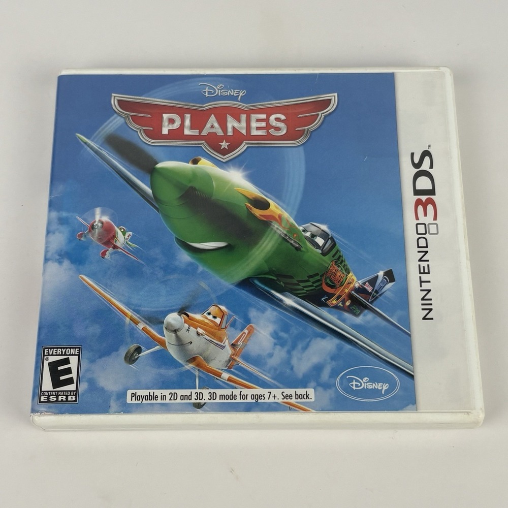 Disney Planes (Nintendo 3DS) Complete W/ Game box, manual, game